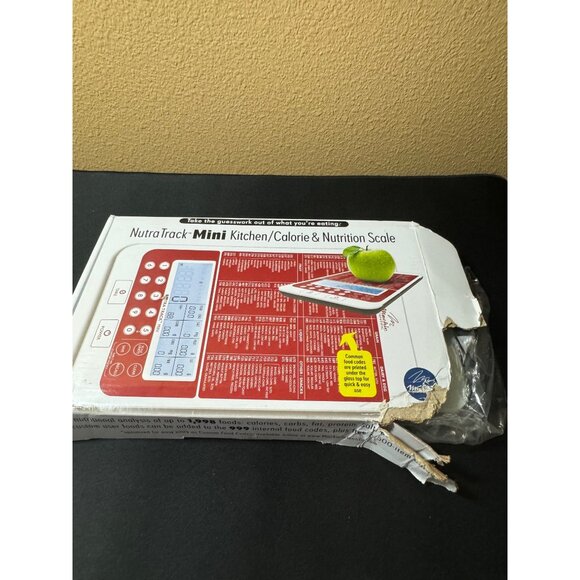 NutraTrack Mini Kitchen/Calorie & Nutrition Scale NEW - Picture 3 of 7